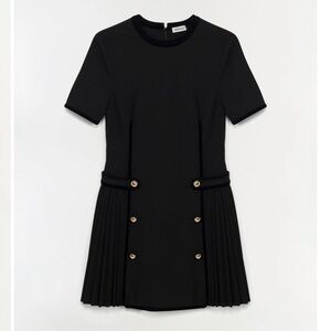 SIMKHAI | Doria Velvet Trimmed Mini Dress